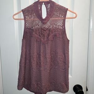 Pink babydoll top